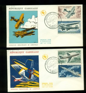 Gabon 1962 Development of Air Transport