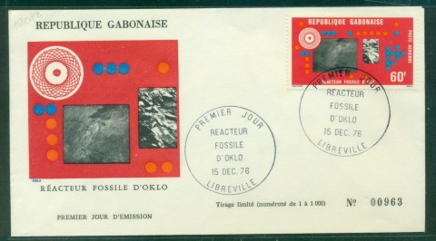 Gabon 1976 Oklo Fossil reactor FDC