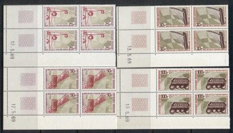 Gabon 1969 Musical Instruments blks4