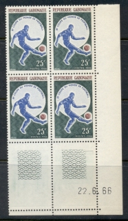 Gabon 1966 World Cup Soccer Wembley 25f blk4