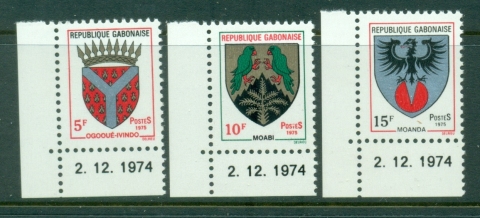 Gabon 1975 Town Arms