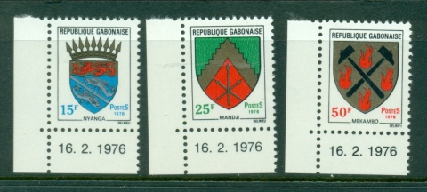 Gabon 1976 Town Arms