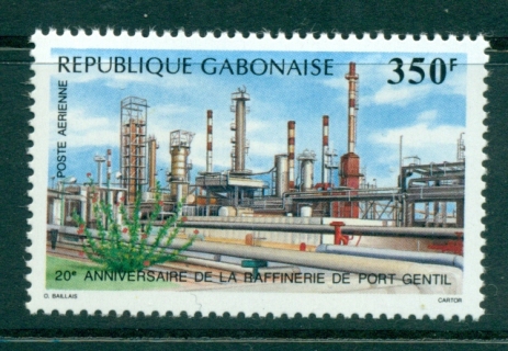 Gabon 1988 Port Gentil Refinery