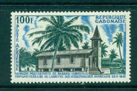 Gabon 1967 Mission Church