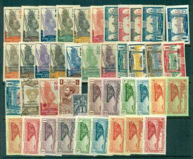 Gabon 1910 on Assorted Oddments