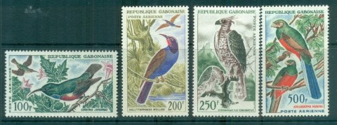 Gabon-1963-64-Birds-MLH