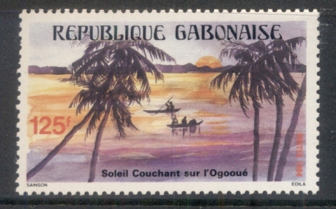 Gabon-1984-Canoes