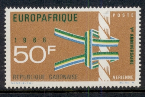 Gabon 1968 Europ Afrique