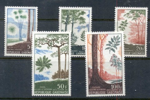 Gabon 1967 Trees