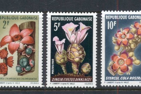 Gabon 1969 African Plants, Flowers