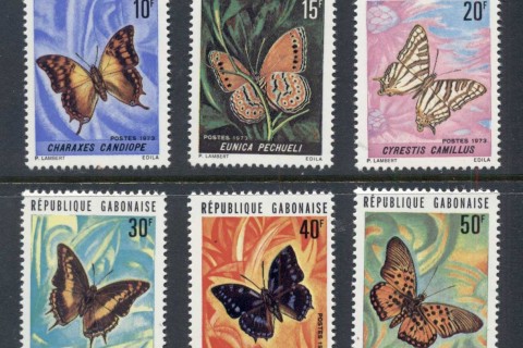 Gabon 1973 Insects, Butterflies
