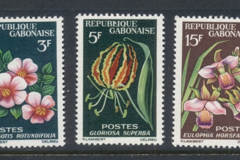 Gabon 1964 Flowers
