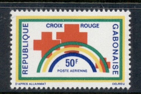 Gabon 1971 Red Cross