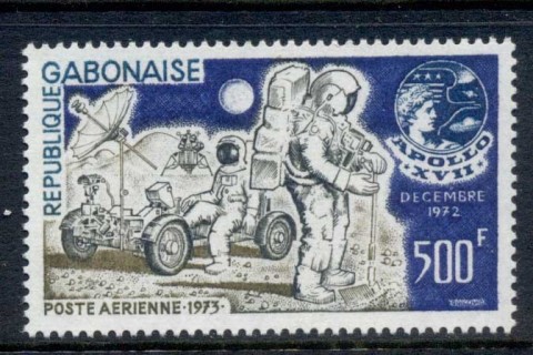 Gabon 1972 Apollo XVII Space Mission
