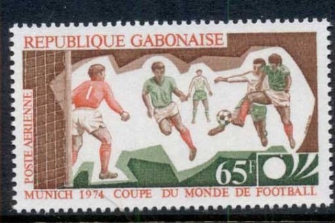 Gabon 1974 World Cup Soccer Munich