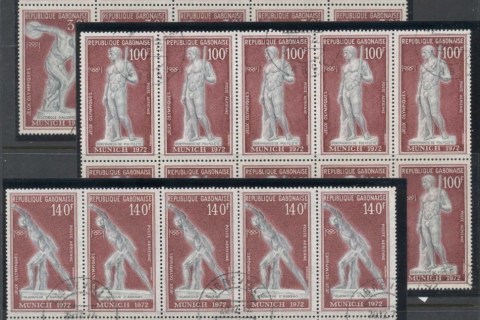 Gabon 1972 Summer Olympics Munich blk10