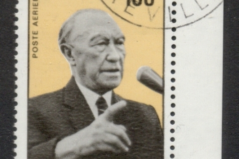 Gabon 1968 Konrad Adenauer