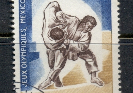 Gabon 1968 Summer Olympics mexico City 100f