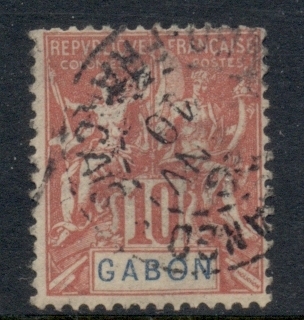 Gabon 1904-07 Navigation & Commerce 10c