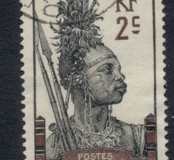 Gabon 1910 Pictorial Inscr. Congo Francais 2c