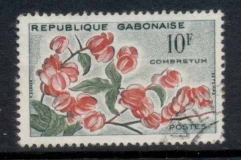 Gabon 1961 Flowers 10f