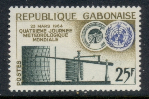 Gabon 1964 World Meterological Day