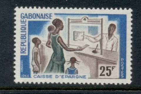 Gabon 1966 Savings Banks