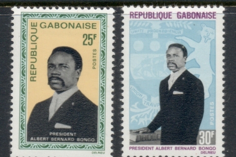 Gabon 1968 Pres. Albert Bongo