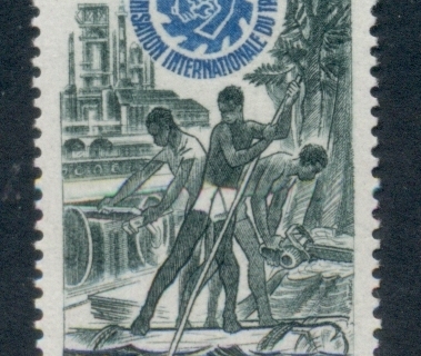 Gabon 1969 ILO 50th Anniv.