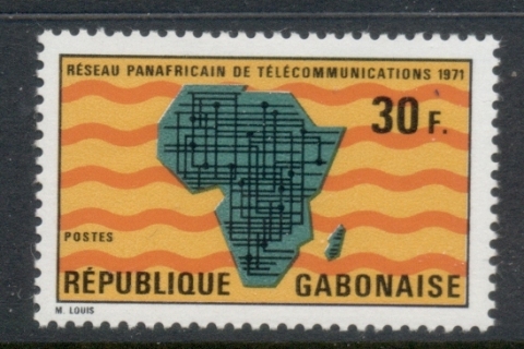 Gabon 1971 Pan-African Telecommunications System