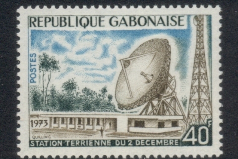 Gabon 1973 Earth Satellite Station
