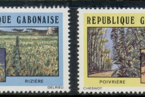 Gabon 1976 Agriculture