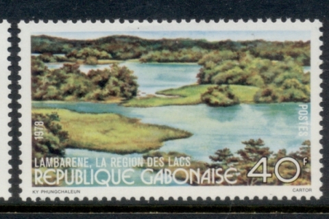 Gabon 1978 River Views