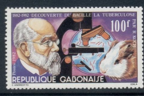 Gabon 1982 TB Bacillus Centenary