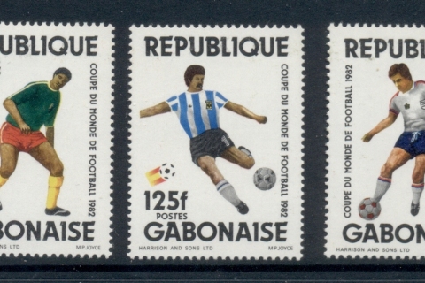 Gabon 1982 World Cup Soccer