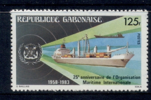 Gabon 1983 Maritime Org.