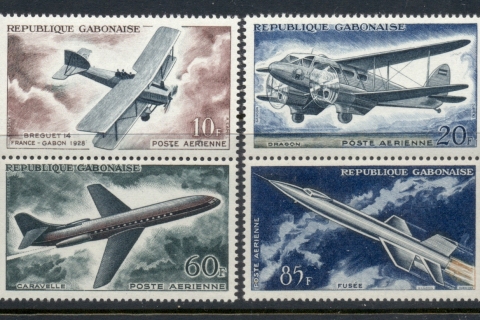 Gabon 1962 Development of Air Transport
