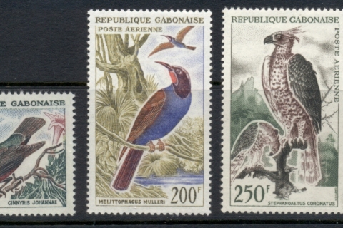 Gabon 1963-64 Birds