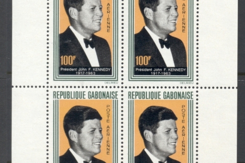 Gabon 1964 JFK Kennedy MS