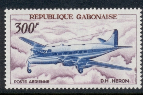 Gabon 1967 Air Planes