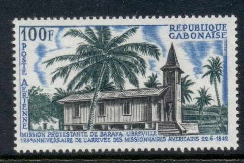 Gabon 1967 Protestant Missionary Church