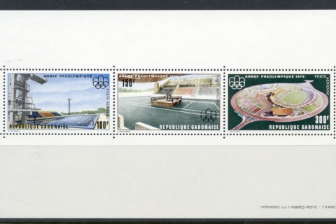 Gabon 1975 Pre Olympic year MS
