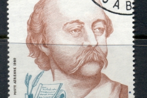 Gabon 1980 Portraits, Gustave Flaubert 360f