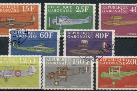 Gabon 1970 Claude Dornier Planes