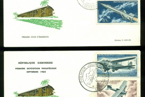 Gabon 1962 Development of Air Transport