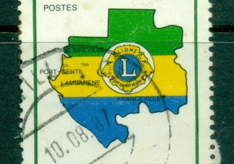 Gabon 1987 Lions Club of Gabon