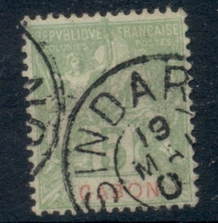 Gabon 1904-07 Navigation & Commerce 5c Sindara