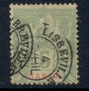 Gabon 1904-07 Navigation & Commerce 5c Libreville