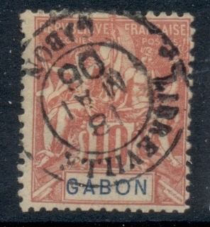 Gabon 1904-07 Navigation & Commerce 10c Libreville