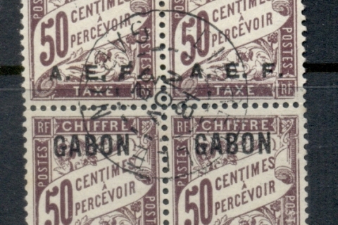 Gabon 1928 Postage Due 50c blk4